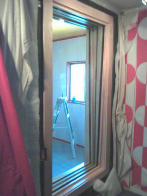 Recording Studio Sound Proof window